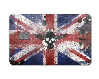 UK Flag Skull